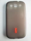 Силиконов гръб за Samsung i9300 Galaxy S3 с тапички Черен